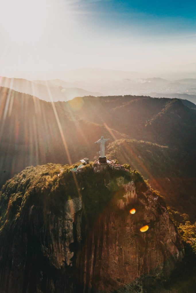 Christ the Redeemer in Rio de Janerio, Brazil