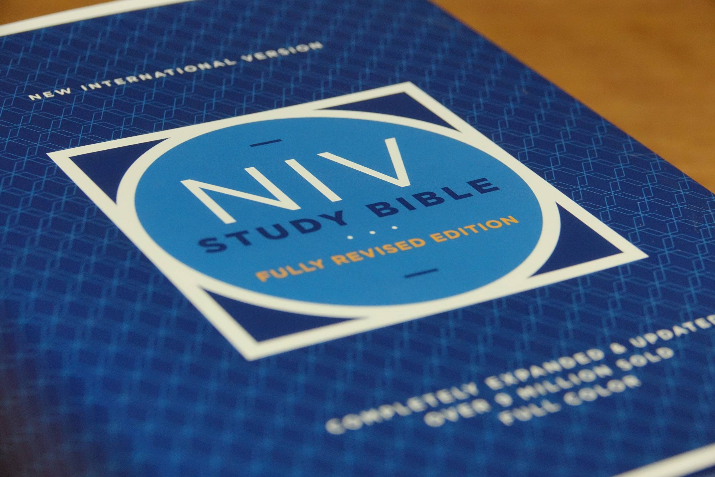 NIV Study Bible Fully Revised Edition cover